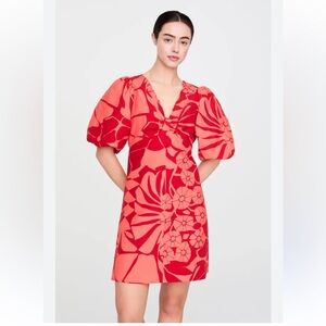 MARIE OLIVER Skyla Fit-And-Flare Dress - Zinnia Minidress New w/ Tags Size 4